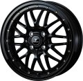 タイヤホイールセット  weds　NOVARIS ASSET M1　カラーBLK/G 軽自動車用15インチ　タイヤ165/55R15 1台分