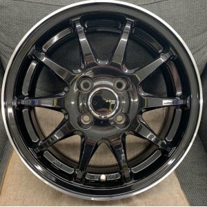 画像: タイヤ、アルミ（R10）軽量ホイール４本セット　165/65R14　1台分