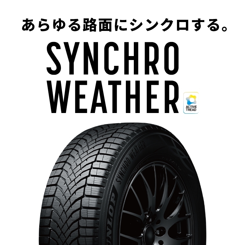 画像1: オールシーズンタイヤ　　シンクロウェザー　225/45R19  ４本セット工賃、タイヤ処分、税込みコミコミ価格